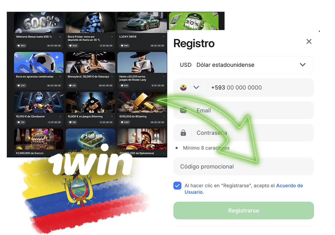 código promocional de 1win