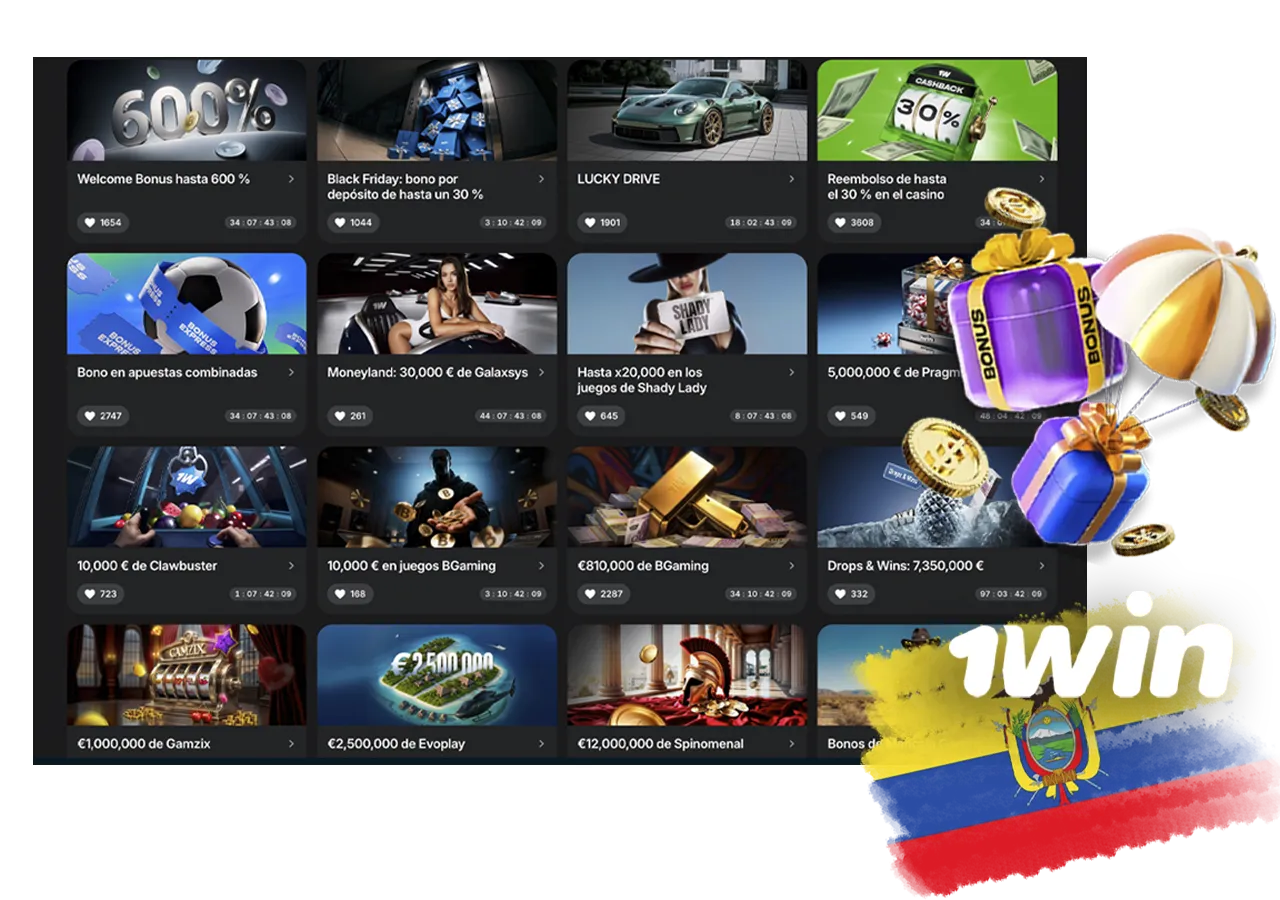 Bonos y Promociones de 1win