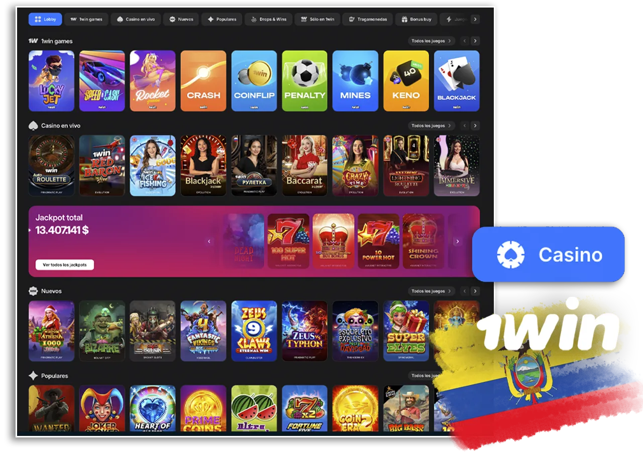 1win Casino en Ecuador